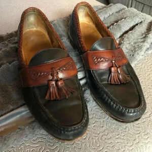 Allen Edmonds Maxfield Tassel Leather Loafers: 11